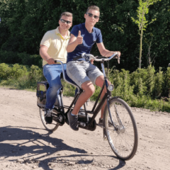 GPS Tandem challenge bedrijfsuitje
