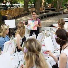 Schilderworkshop met je bedrijfsuitje!