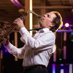 Saxofonist Jan van Oort