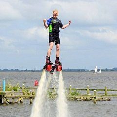 flyboarden friesland bedrijfsuitje