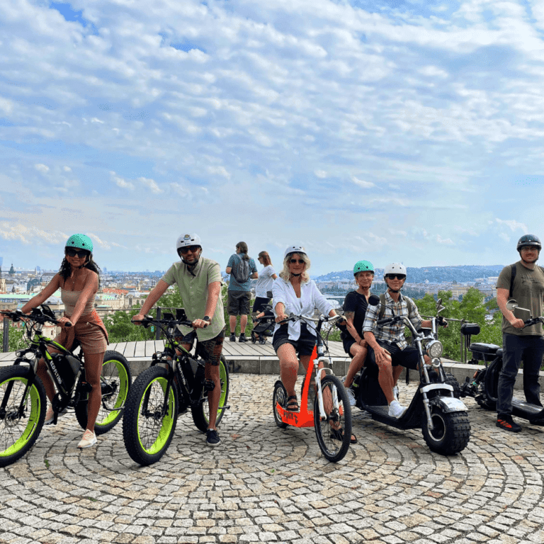 e-scooter tour Praag