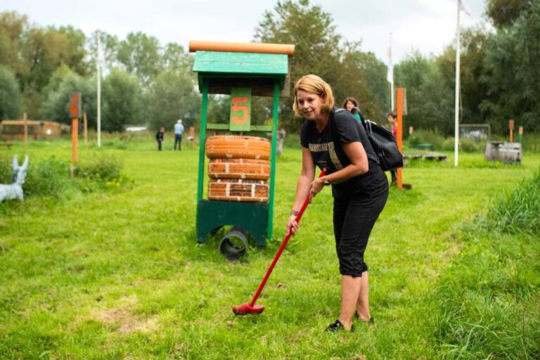 Boerenmidgetgolf Bedrijfsuitje