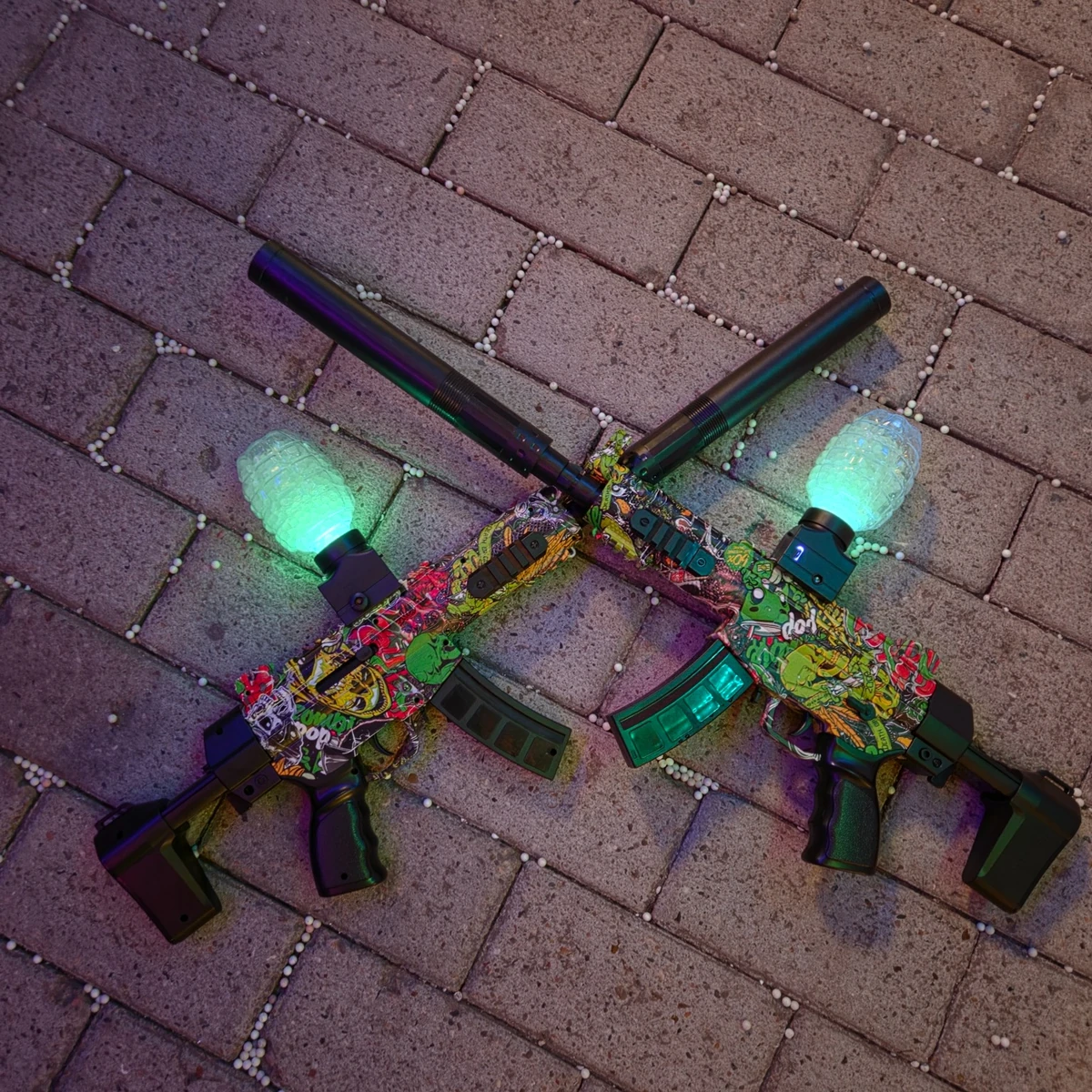 Glow Gel Battle groep bedrijfsuitje