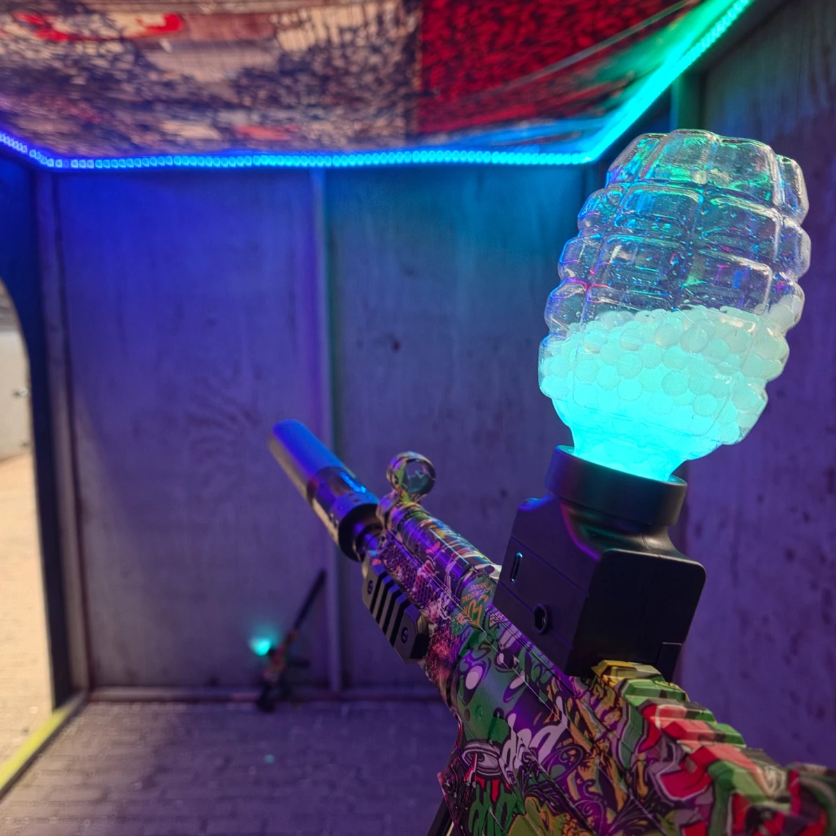 Glow gel munitie bedrijfsuitje